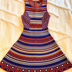 Jealous Tomato Tribal-Pattern Dress